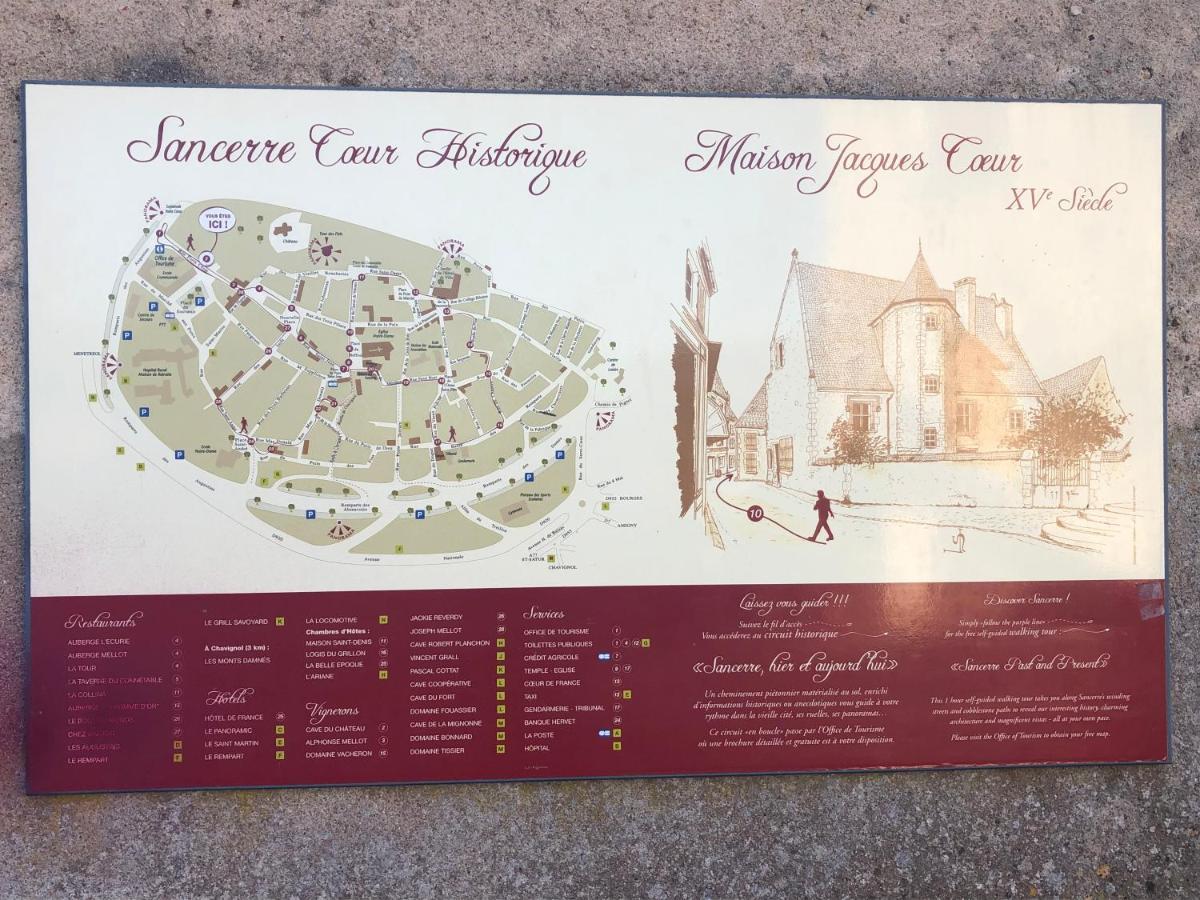 Appartement Centre Historique Sancerre Exterior photo
